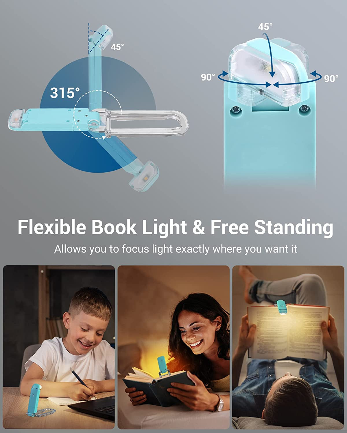 Clip on Book Lamp
