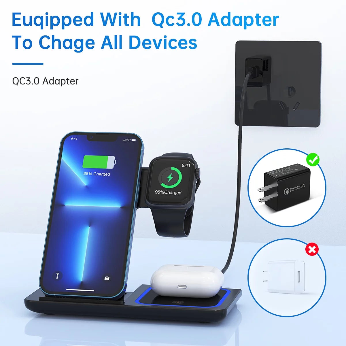 Fast Wireless Charging Stand