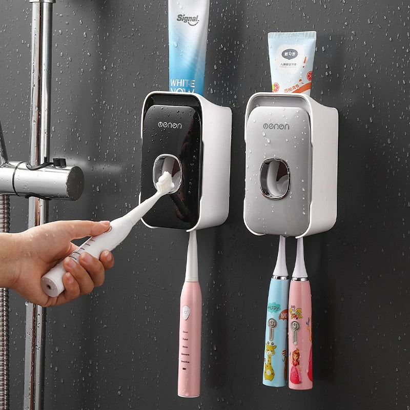 Automatic Toothpaste Dispenser w/ Holder
