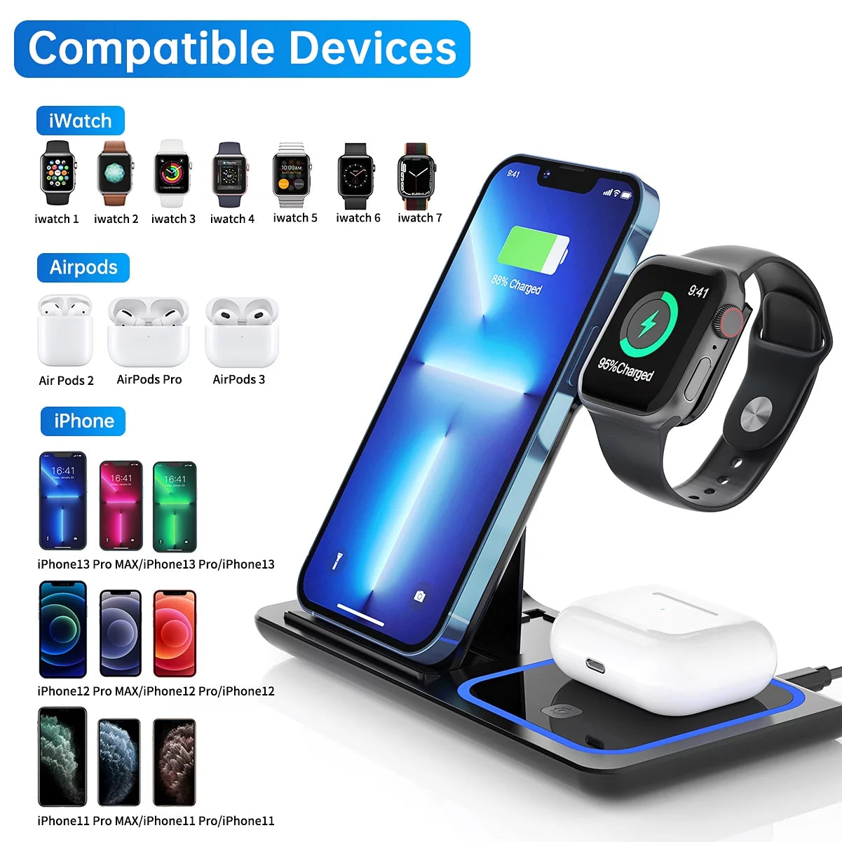 Fast Wireless Charging Stand