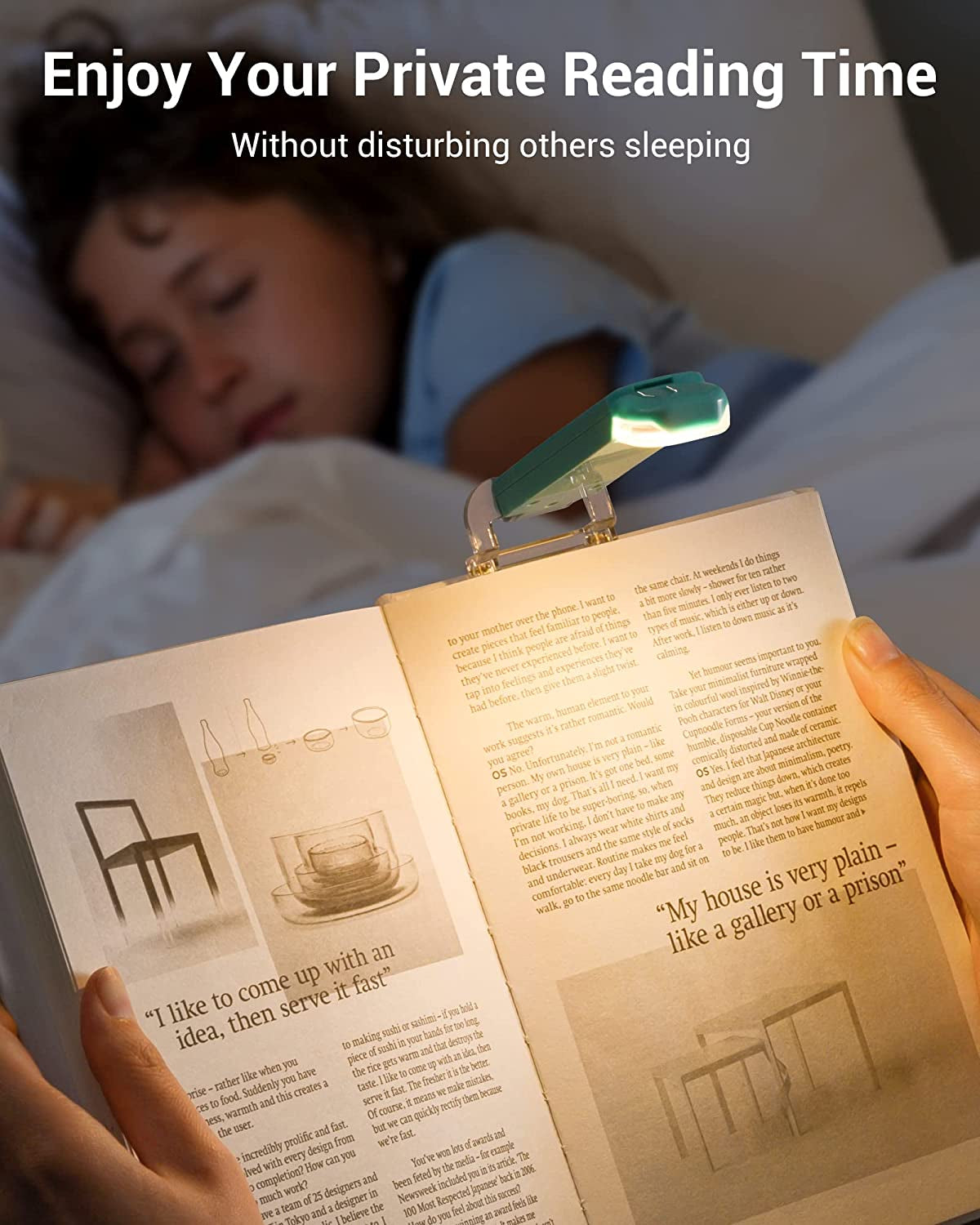 Clip on Book Lamp