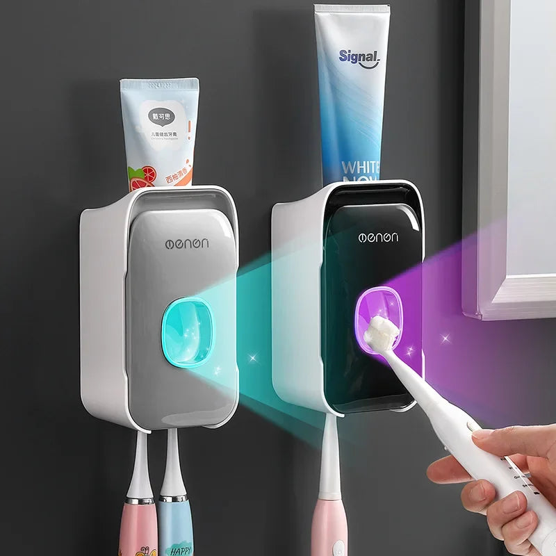 Automatic Toothpaste Dispenser w/ Holder