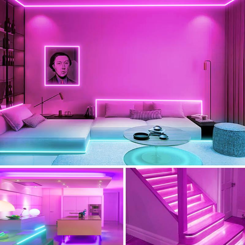 Smart RGB Strip Lights - 50ft-200ft