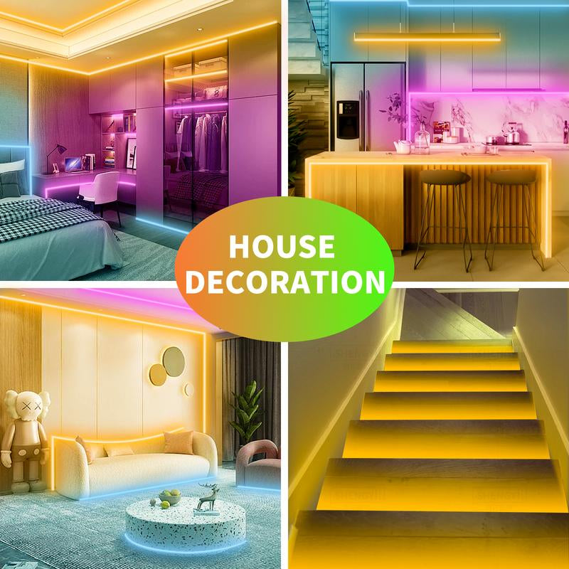 Smart RGB Strip Lights - 50ft-200ft