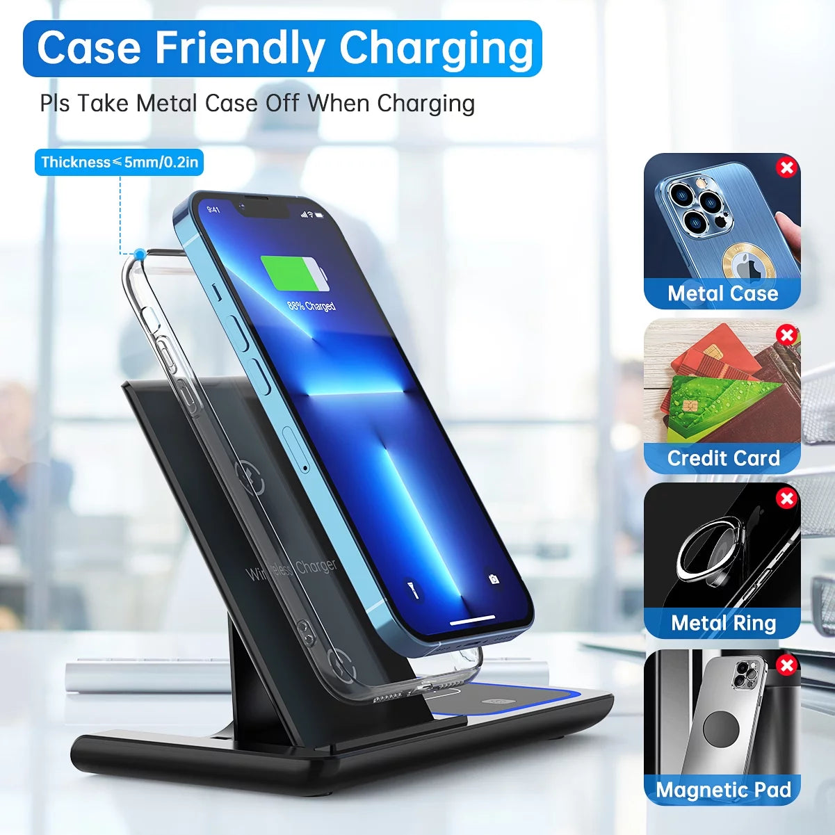 Fast Wireless Charging Stand