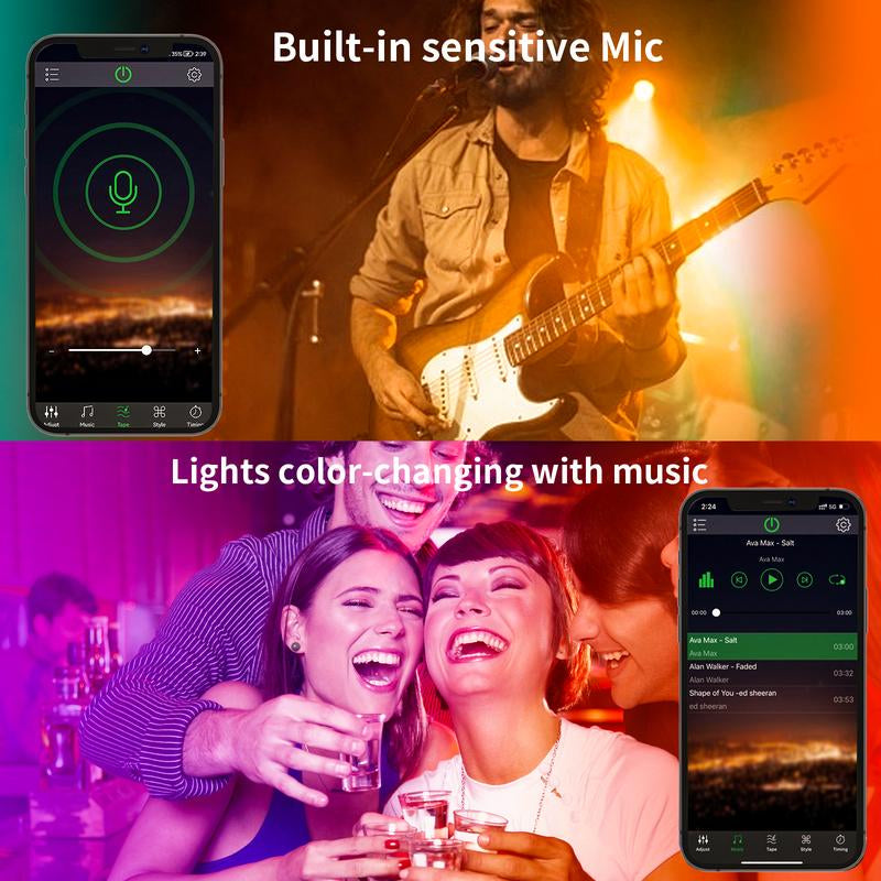 Smart RGB Strip Lights - 50ft-200ft