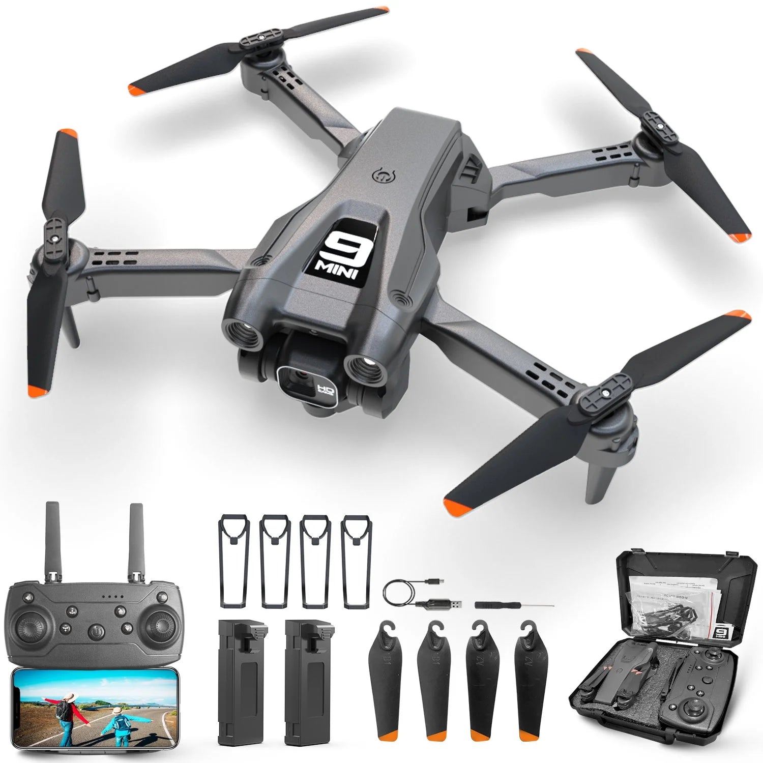 Foldable HD Camera Drone Quadcopter