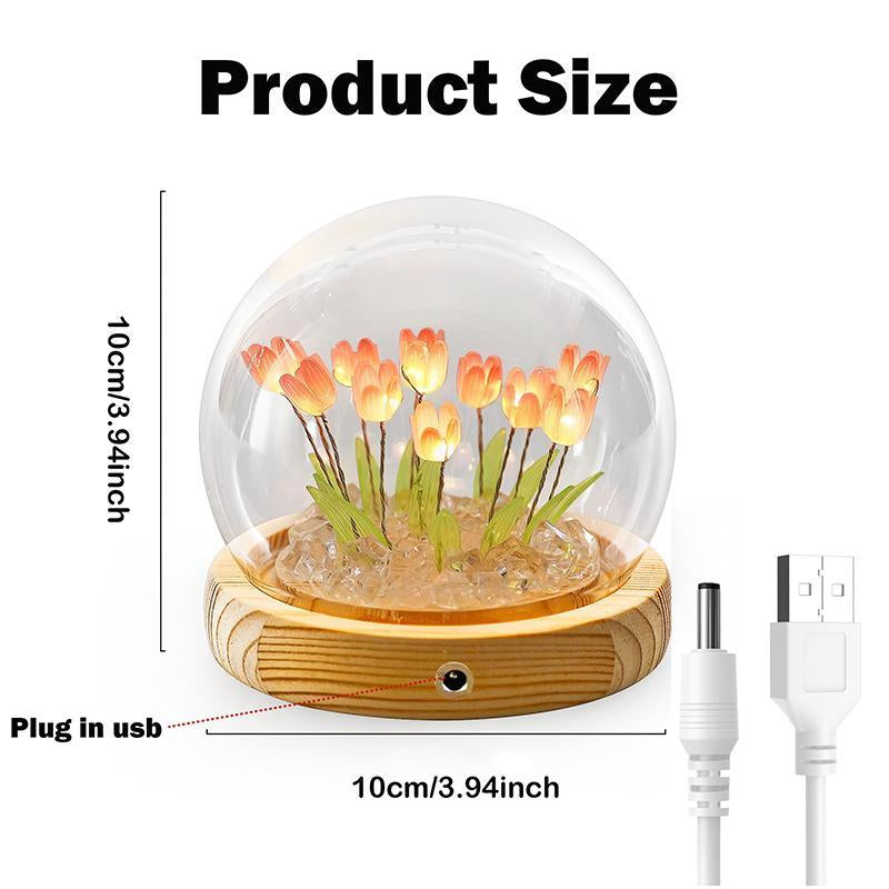 Tulip Shaped Cozy Light Decor