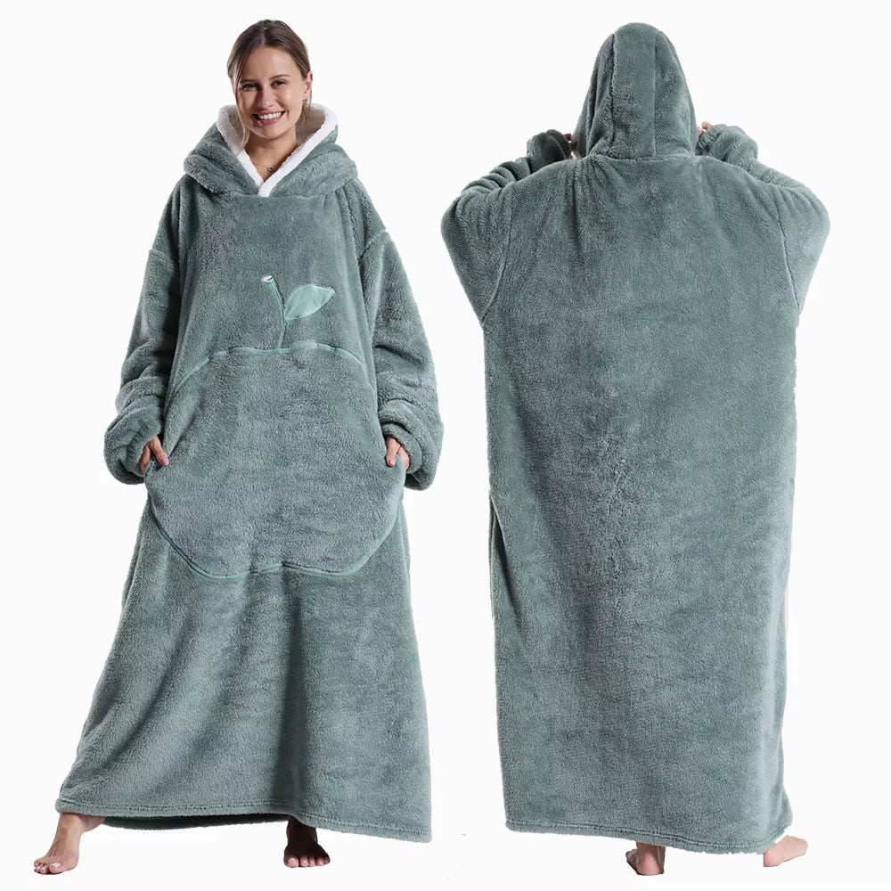 Wearable Oversized Hoodie Blanket 