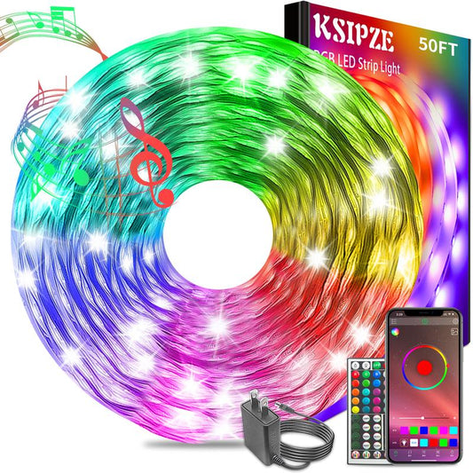 Smart RGB Strip Lights - 50ft-200ft