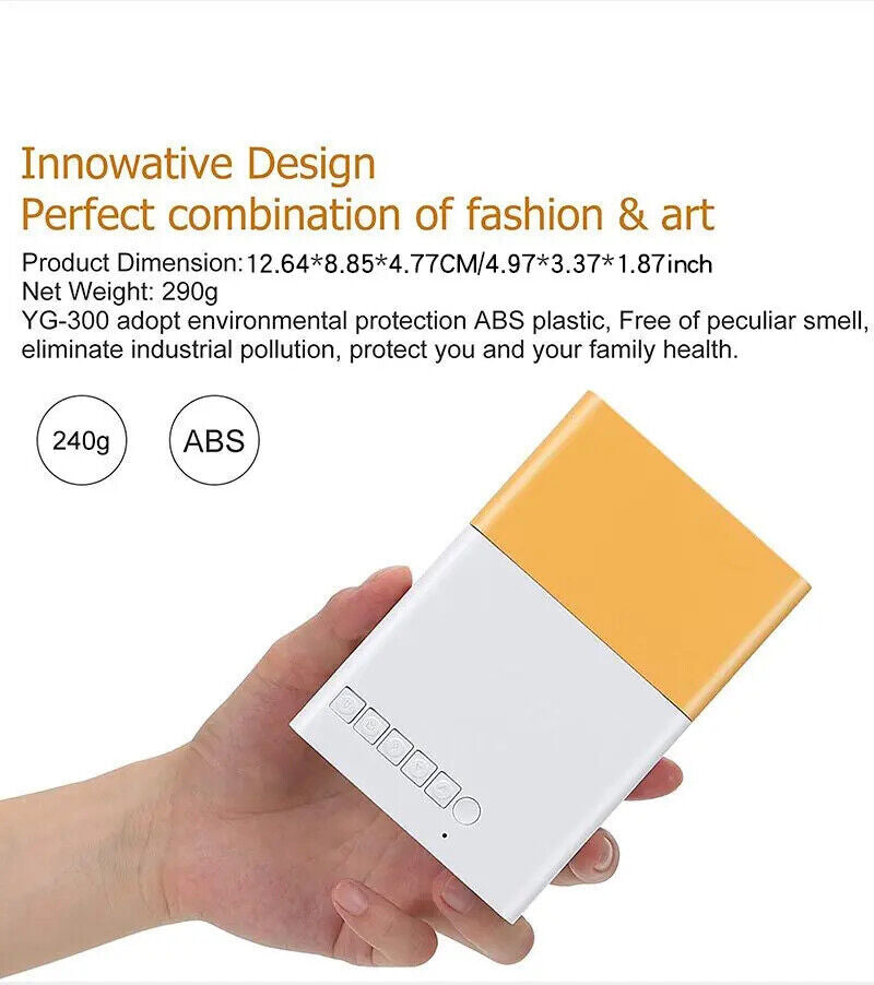 Portable LED Mini Projector 1080P Home Theater