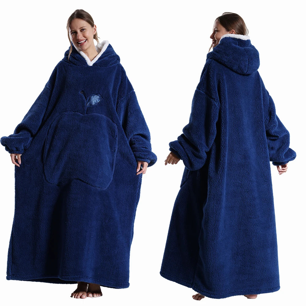 Wearable Oversized Hoodie Blanket 