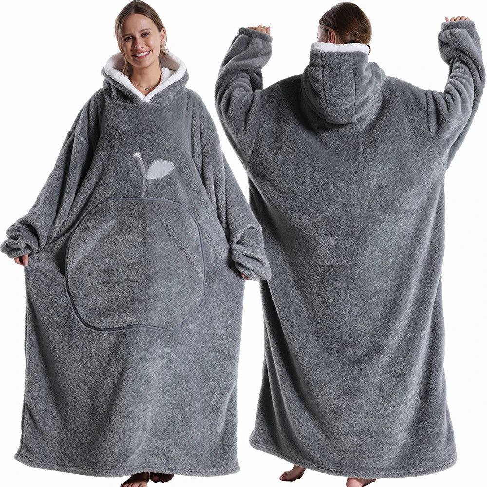 Wearable Oversized Hoodie Blanket 