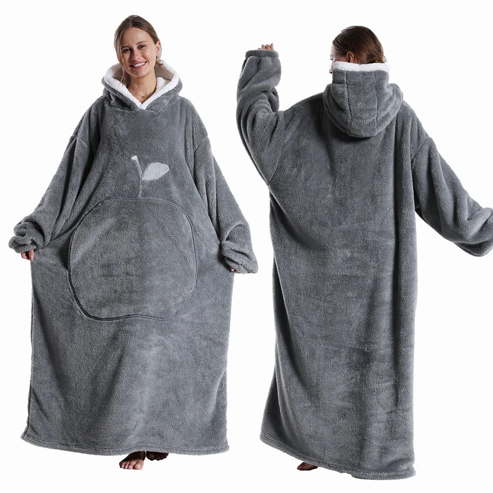 Wearable Oversized Hoodie Blanket 