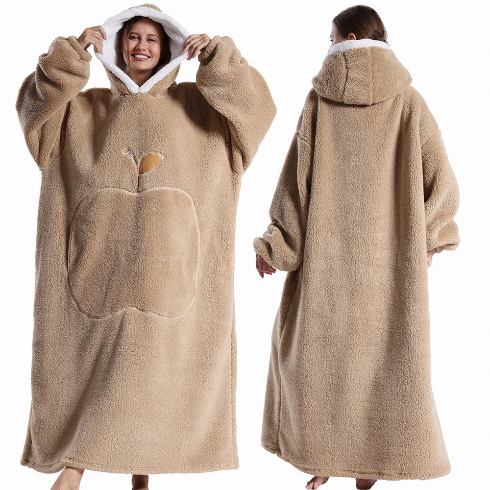 Wearable Oversized Hoodie Blanket 