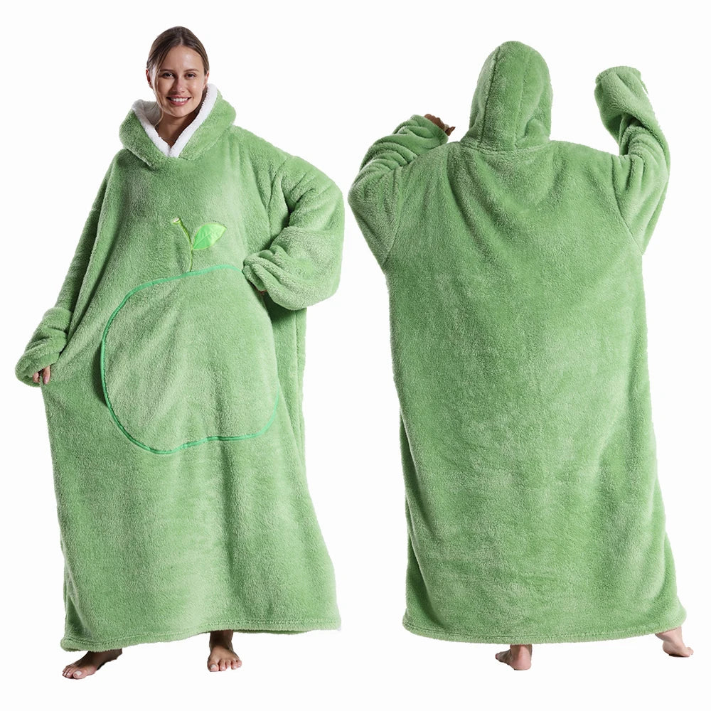 Wearable Oversized Hoodie Blanket 