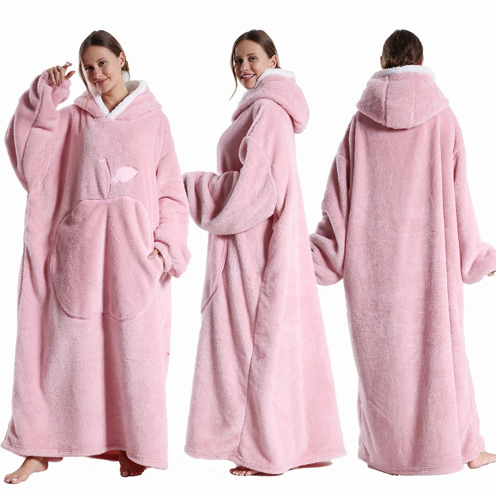 Wearable Oversized Hoodie Blanket 