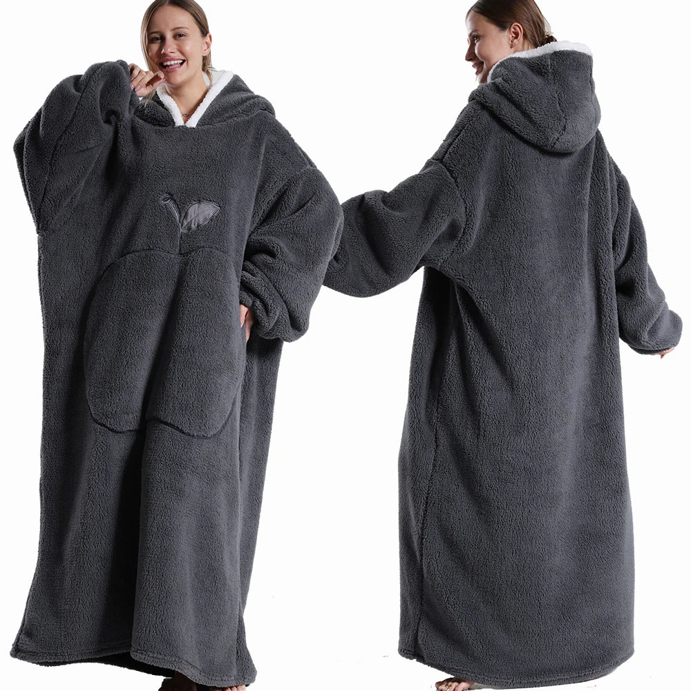 Wearable Oversized Hoodie Blanket 