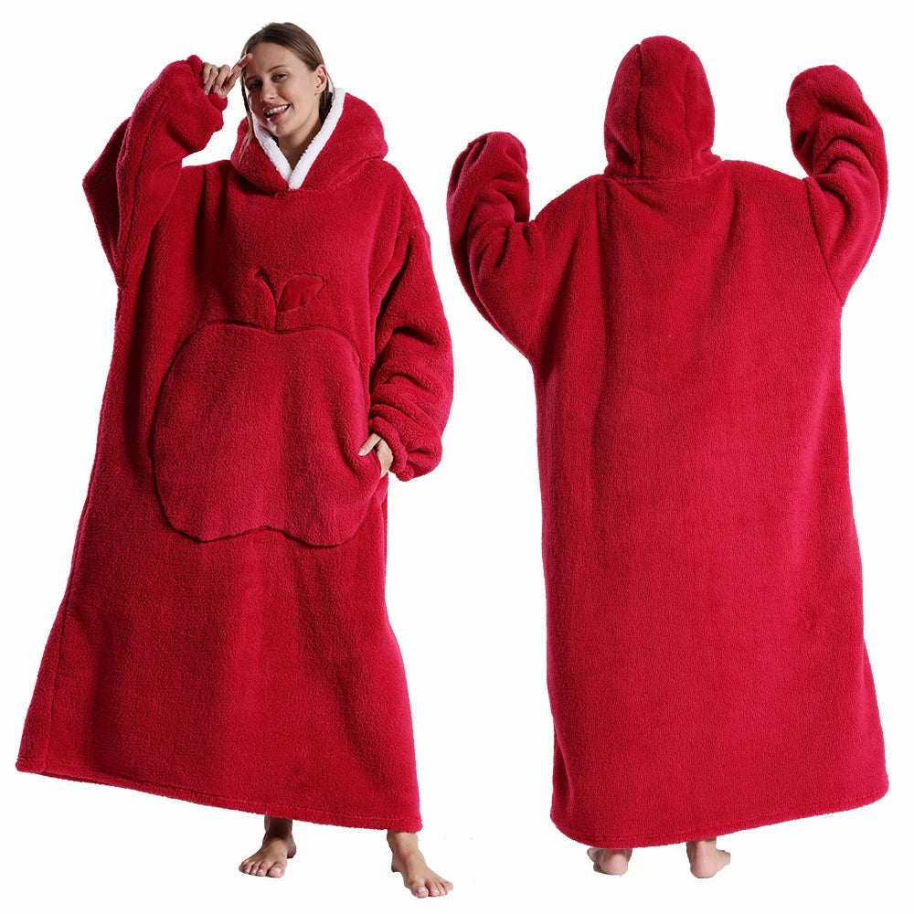Wearable Oversized Hoodie Blanket 
