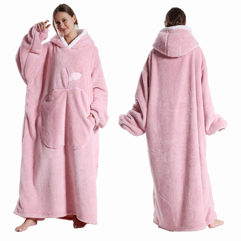 Wearable Oversized Hoodie Blanket 