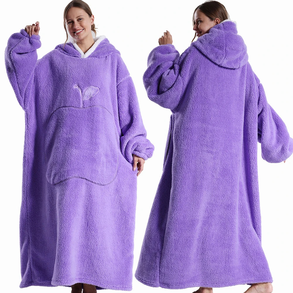 Wearable Oversized Hoodie Blanket 