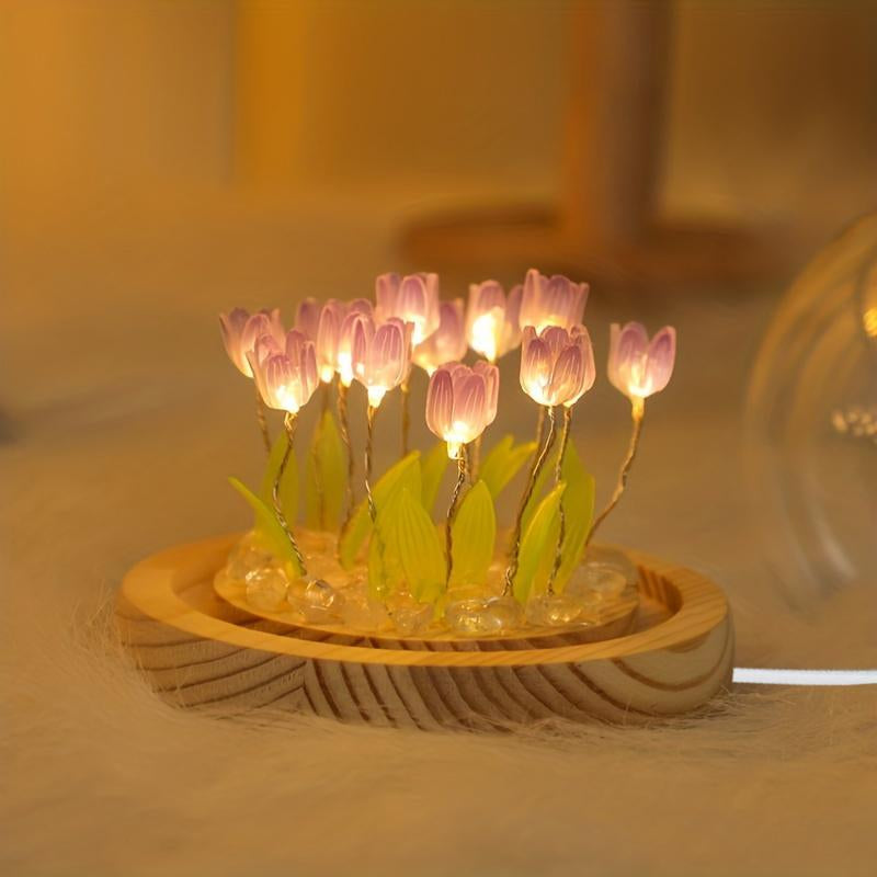 Tulip Shaped Cozy Light Decor
