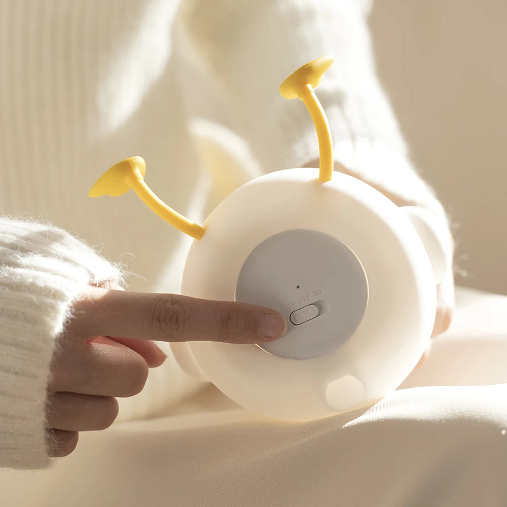 Cute Silicon Duck Touch LED Night Light 
