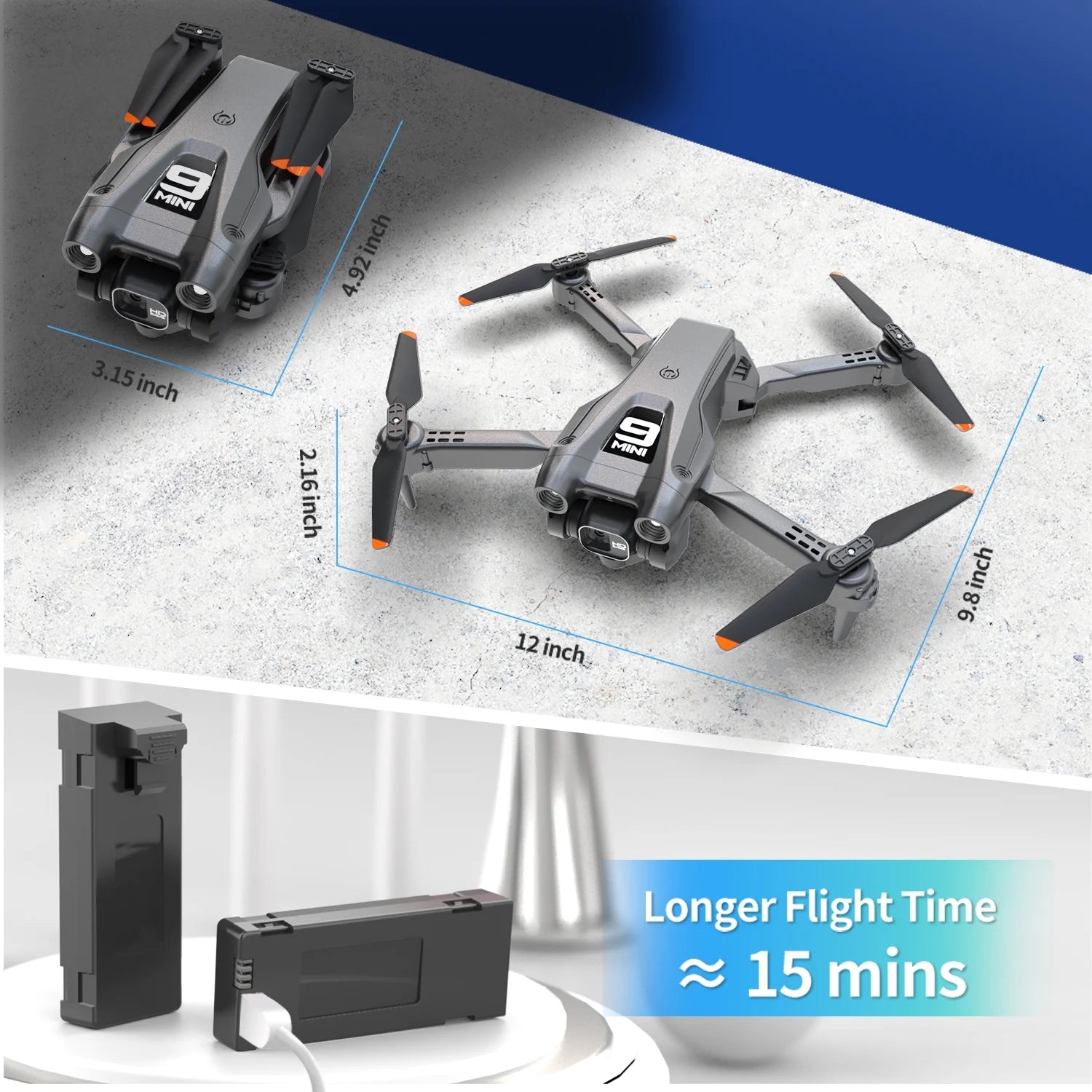 Foldable HD Camera Drone Quadcopter