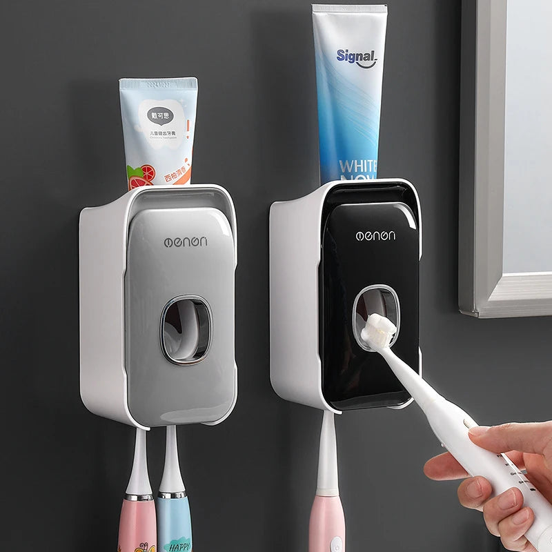 Automatic Toothpaste Dispenser w/ Holder