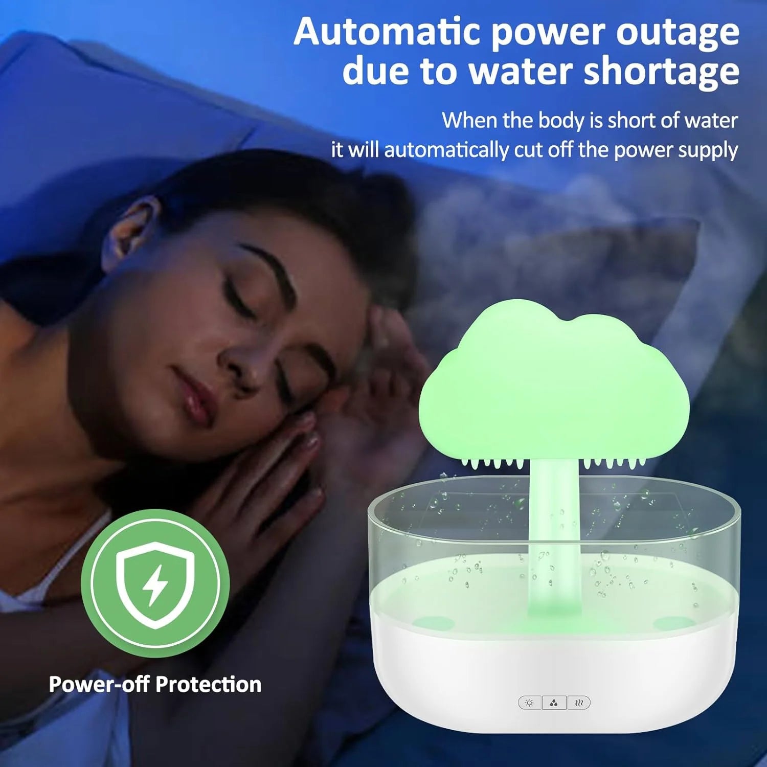 Rain Cloud Water Drip Humidifier