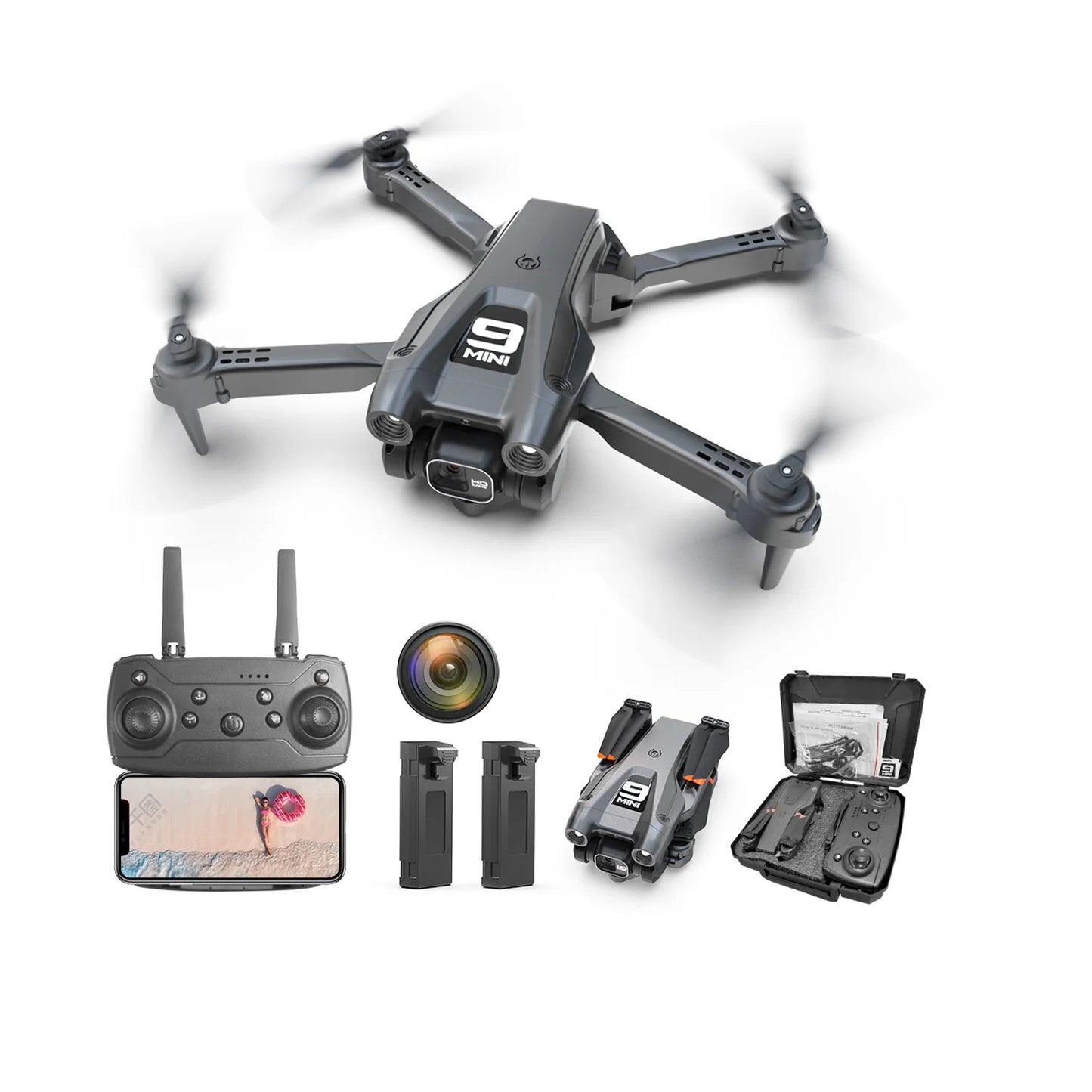 Foldable HD Camera Drone Quadcopter