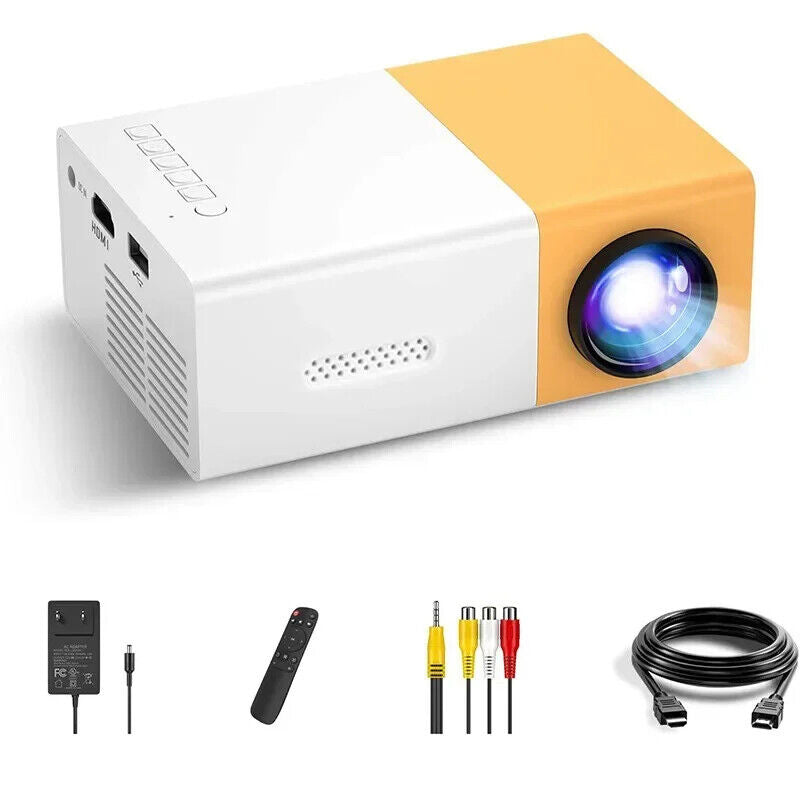 Portable LED Mini Projector 1080P Home Theater