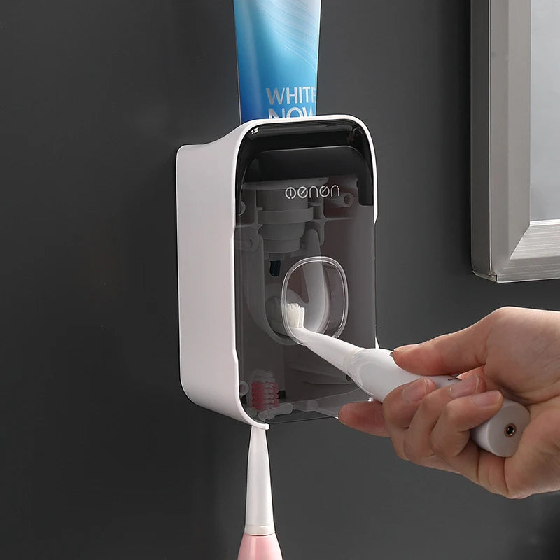 Automatic Toothpaste Dispenser w/ Holder