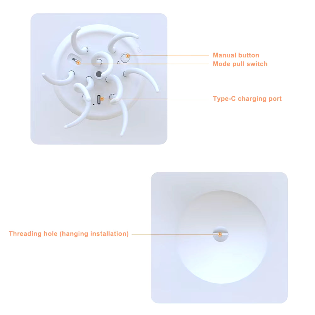 Dancing Jellyfish Touch Lamp
